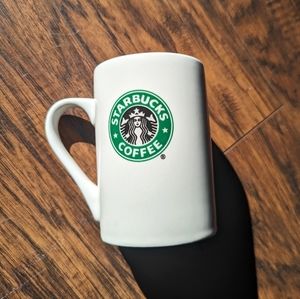 RARE 2008 Old Logo Starbucks Ceramic Mug
